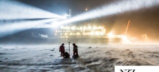 Gefangen im Eis: Nachtfahrt zum Nordpol