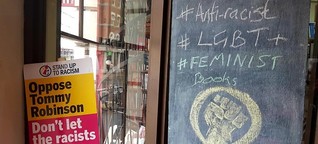 Nach Angriff auf linke Buchhandlung "Bookmarks" in London - "Wir lassen uns nicht zum Schweigen bringen!"