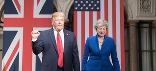 Donald Trump in Großbritannien - Eine Freundschaft muss auch Kotzbrocken aushalten