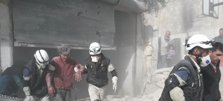 الدفاع المدني في حلب بين وابل الدمار والإمكانات الضعيفة