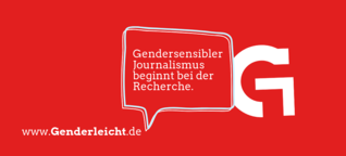 genderleicht.de | Geschlechtergerechte Medienarbeit in Wort und Bild