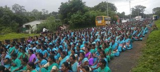 Overworked, underpaid and facing struggle on every step, Palghar's health workers demand higher pay, permanent job