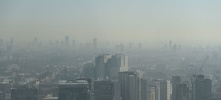 Zeitlupe: Londons Luft