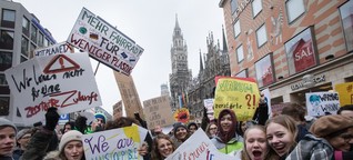 Fridays for Future: 3500 Demonstranten in München