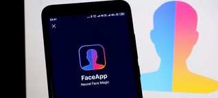 FaceApp: Faltige Gesichter und geklaute Daten