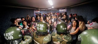 Chile: Straßenkampf um ein paar Cent