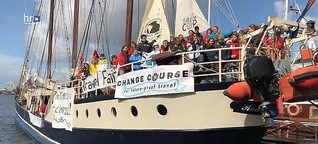 Klimaaktivistin aus Hessen segelt zum Weltklimagipfel