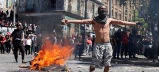 Wut auf Chiles Elite und "Krieg" gegen das Volk