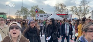 Women in Istanbul protest against violence and femicide | DW | 09.12.2019