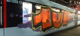 Wuppertal: Das steckt hinter der Schwebebahn-Graffiti-Attacke