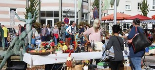 Plüderhausen: Floh- und Trödelmarkt lockt viele Besucher an