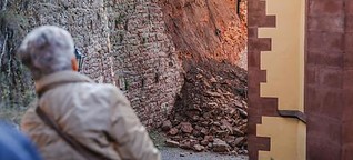 Was passierte, nachdem die historische Mauer einstürzte?