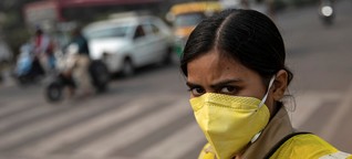 Dreckige Luft in Indien: „Lass mich atmen"