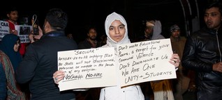 Studentenproteste in Indien: Sie sollen sich schämen