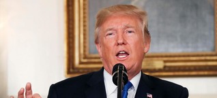 Trumps Iran-Rede: "Maximaler Druck" auf US-Kongress und europäische Verbündete | DW | 14.10.2017