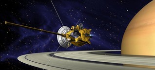 Mitten durch die Saturn-Ringe: Raumsonde Cassinis Abgang | DW | 27.04.2017