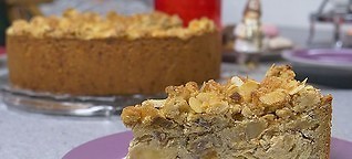 Bratapfelkuchen Rezept - Rustikaler Kuchen mit richtigen Bratäpfel