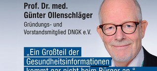 Günter Ollenschläger über zielgruppengenaue Gesundheitskommunikation