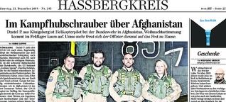 Im Kampfhubschrauber über Afghanistan