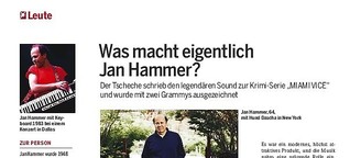 Stern / Was macht eigentlich Jan Hammer?