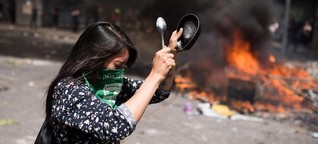 Chiles Wutprobe - Revolution im Tränengas