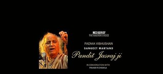 PODCAST: Sangeet Martand Pandit Jasraj ji, on The Master’s Voice