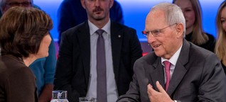 „Maischberger": Als es um Merz geht, will Schäuble nicht antworten - WELT