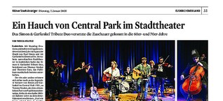 Ein Hauch von Central Park im Stadttheater | Simon & Garfunkel Tribute Band