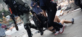 Hongkonger Studentin: "Die Polizei hat die Uni in eine Kriegszone verwandelt"