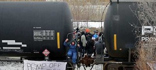 Kanadas Indigene protestieren gegen Gas-Pipeline