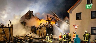 Familie verliert bei Großbrand in Hastrungsfeld alles