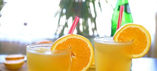 Orangen Zitronen Limetten Slush Soda Rezept
