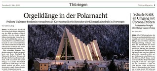 Orgelklänge in der Polarnacht