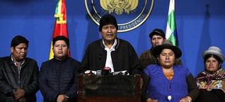 Evo Morales tritt zurück: Freude trifft Gewalt in Bolivien