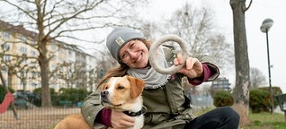 Öko-Ring statt Plastikspielzeug für Hunde