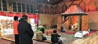 In Berlin entsteht ein Hindu-Tempel - Stahl stört die Konzentration
