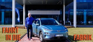 Hyundai Kona Elektro läuft erstmals in Europa vom Band