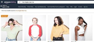 Amazon Dating: US-Künstler starten täuschend echte Internetseite - WELT