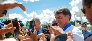 Jair Bolsonaro: Die Seuche kommt, der Präsident reißt Witzchen