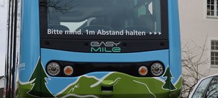 Premiere: Linienbetrieb mit automatisiertem Bus