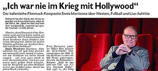 Ennio Morricone im Interview über Western und Fußball