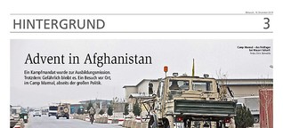 Advent in Afghanistan