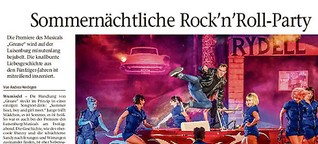"Grease" feiert als knallbunte Liebesgeschichte Premiere auf der Luisenburg
