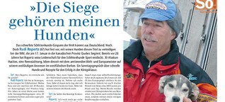 Rudi Ropertz: Ein Weltmeister auf Schlittenhunde-Trails