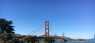 San Francisco: Golden Gate Bridge mit dem Fahrrad, Backpacker Reisebericht