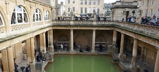 Buhlen, baden und bummeln in Bath