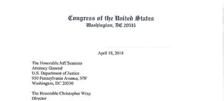 2018 Criminal Referral - From Wray Sessions And Huber