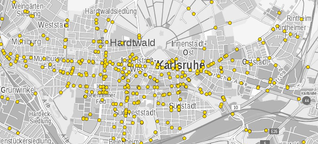 Fahrradunfälle in Karlsruhe: Wo es warum wie oft kracht