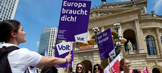 „Wahl-O-Mat"-Verbot: Wer sind Volt, die bei der Europawahl 2019 antreten?