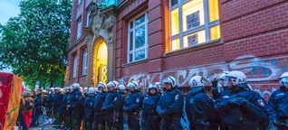 Der große Streit an der Hamburger Polizeispitze